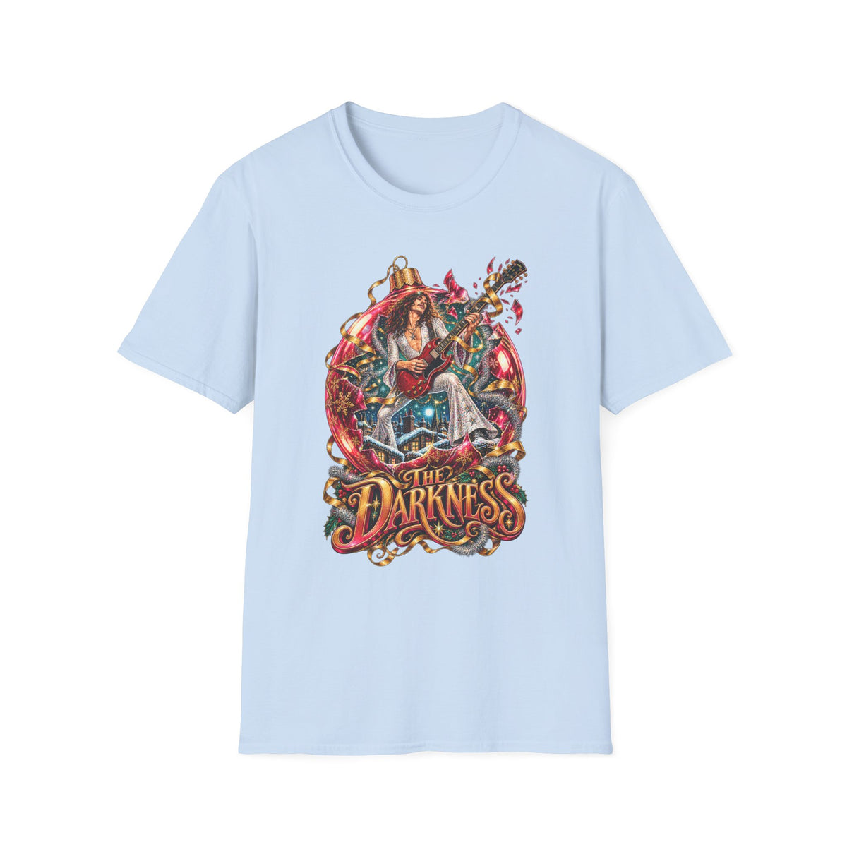 The Darkness | Christmas Glam Rock Band T-Shirt