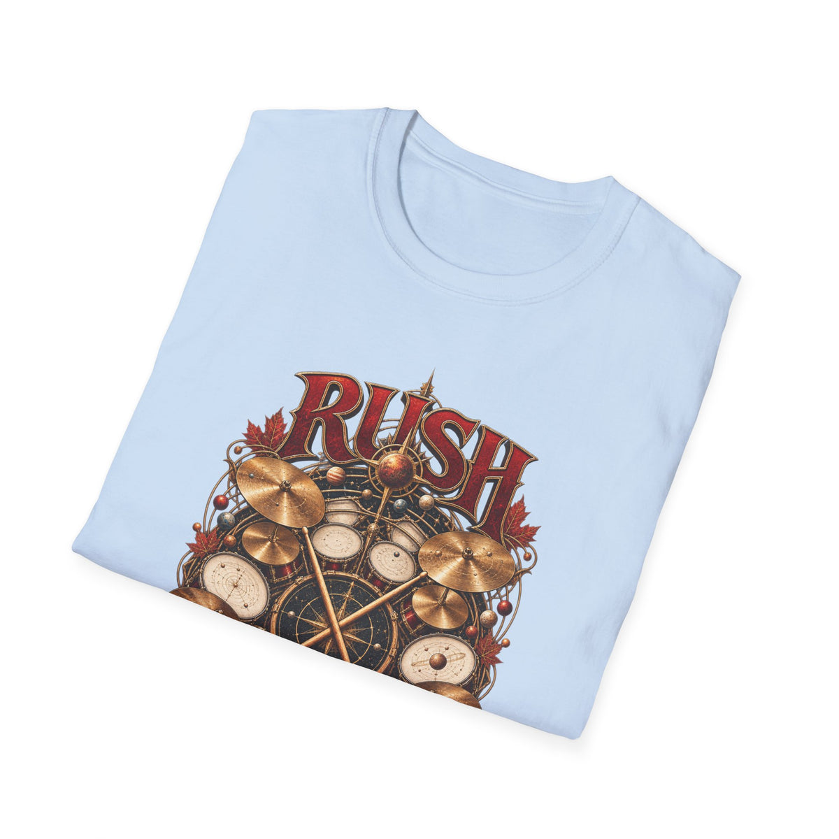 Rush | Rhythm of the Cosmos | Drummer Graphic Prog Band T-Shirt