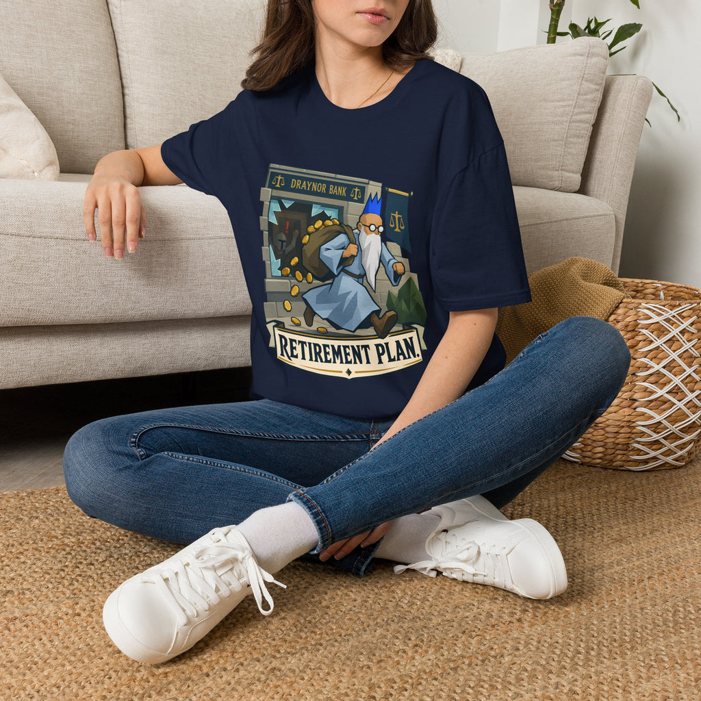 Retirement Plan Wise Old Man OSRS / Runescape T-Shirt