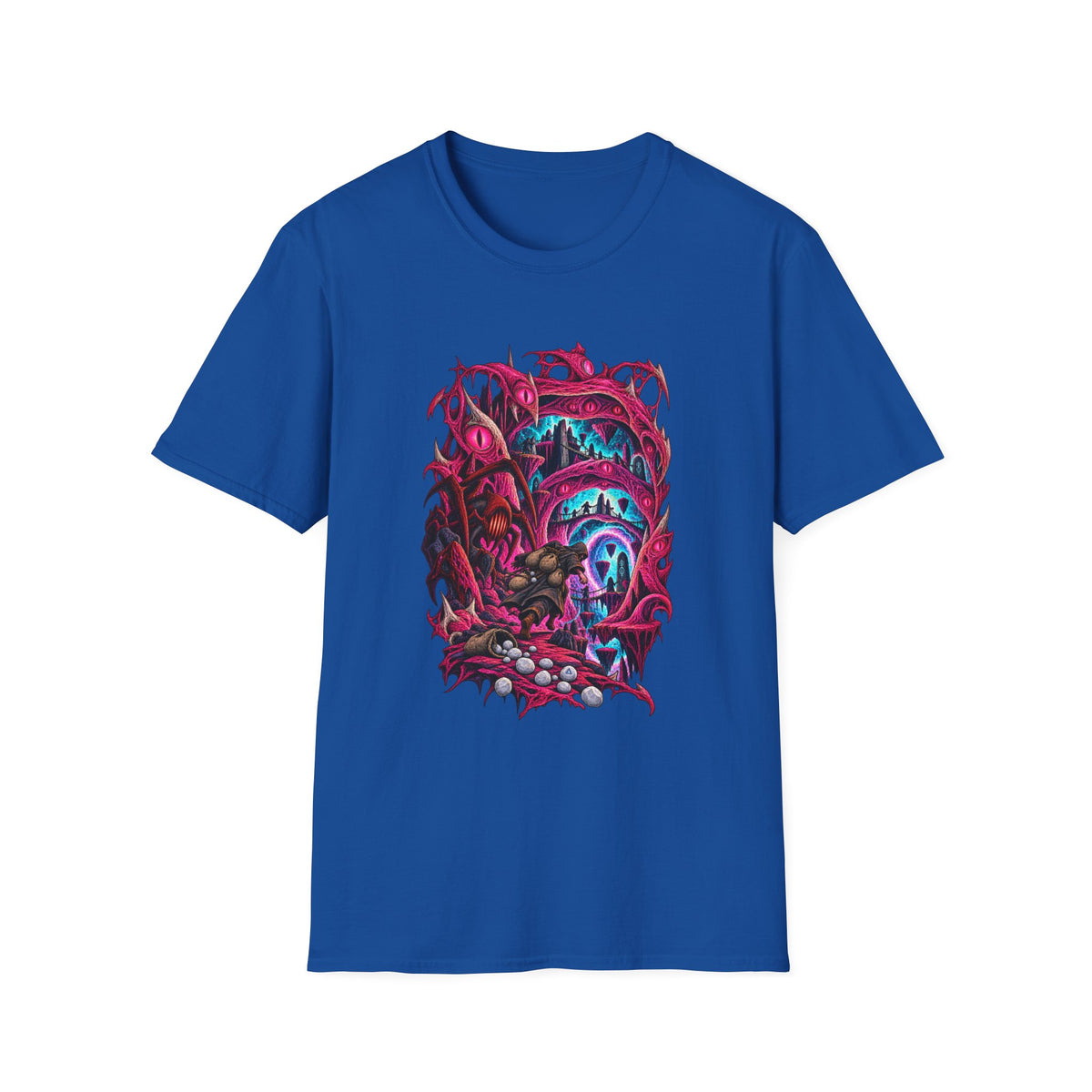 Abyssal Runecrafting | OSRS | Runescape | Psychedelic Portal Graphic T-Shirt