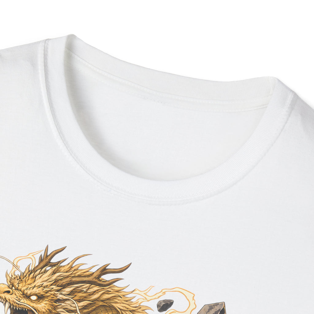 Golden Dragon | Ninja Dragon Kick | Martial Arts Warrior T Shirt