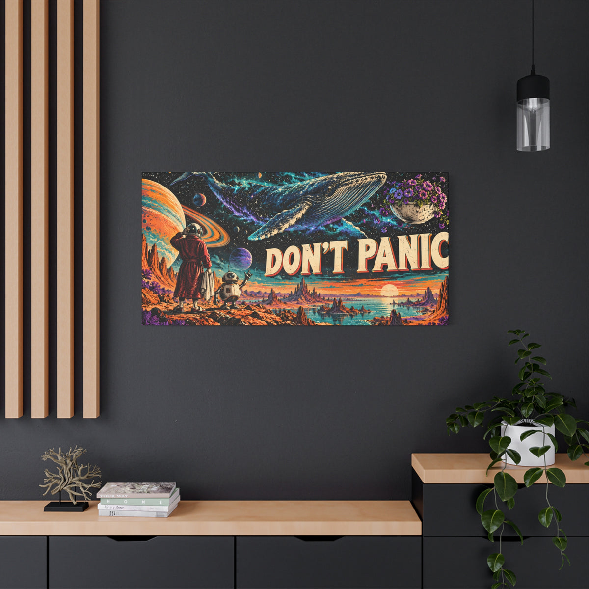 Dont Panic Canvas