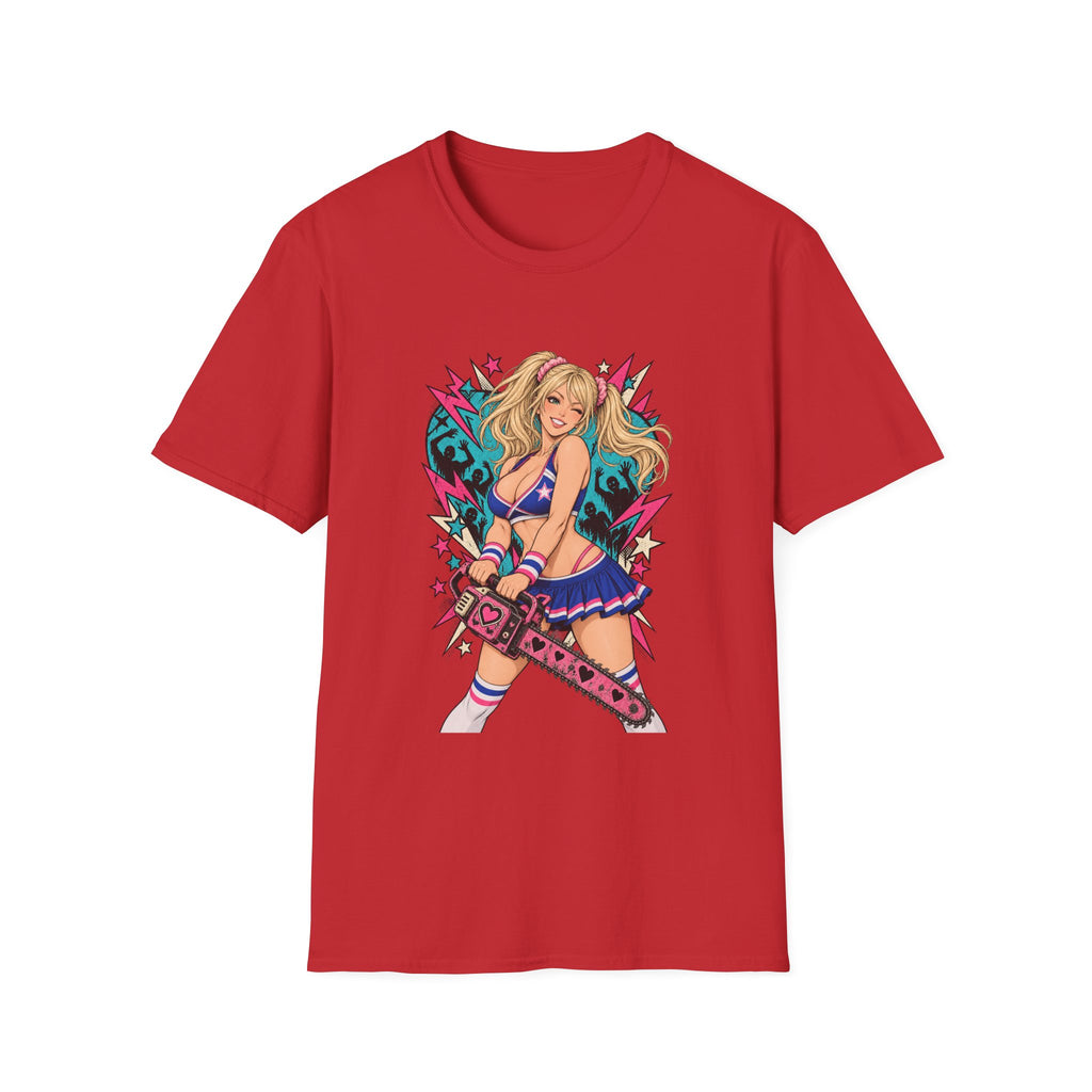 Juliet Starling | Lollipop Chainsaw | Zombie Game | Sexy Pin Up Girl T Shirt