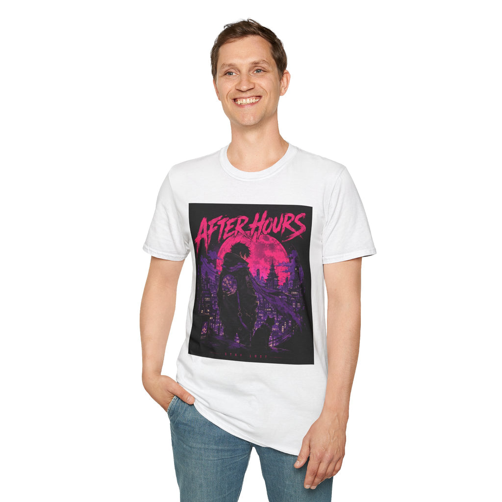 After Hours Graphic T-Shirt — Neon Night City Retro Tee