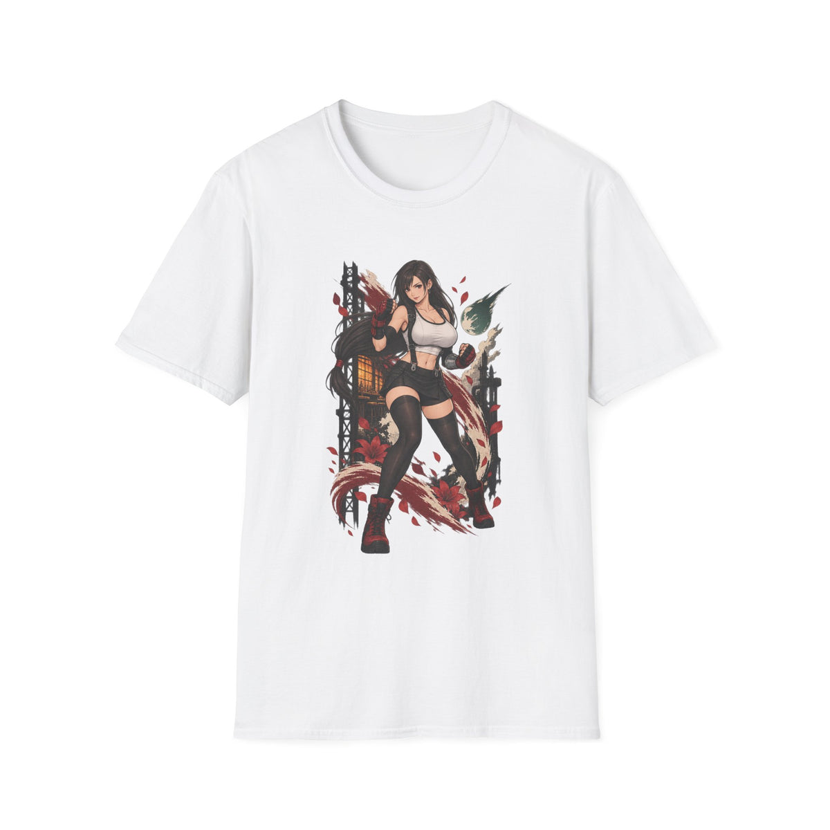 Tifa Lockhart | Final Fantasy Sexy Pin Up Videogame Graphic Shirt