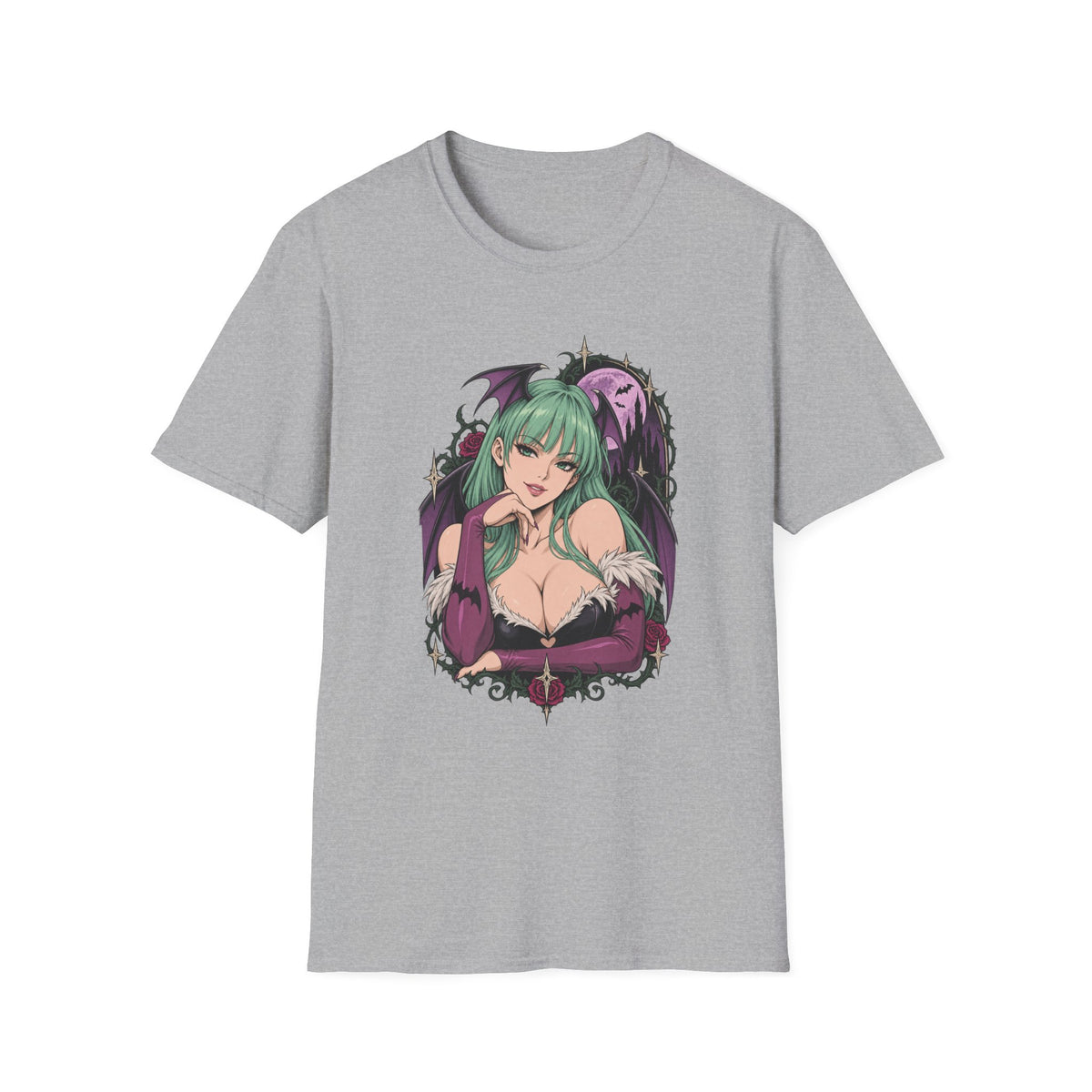 Morrigan | Sexy Pin Up Girl | Succubus Anime T-Shirt