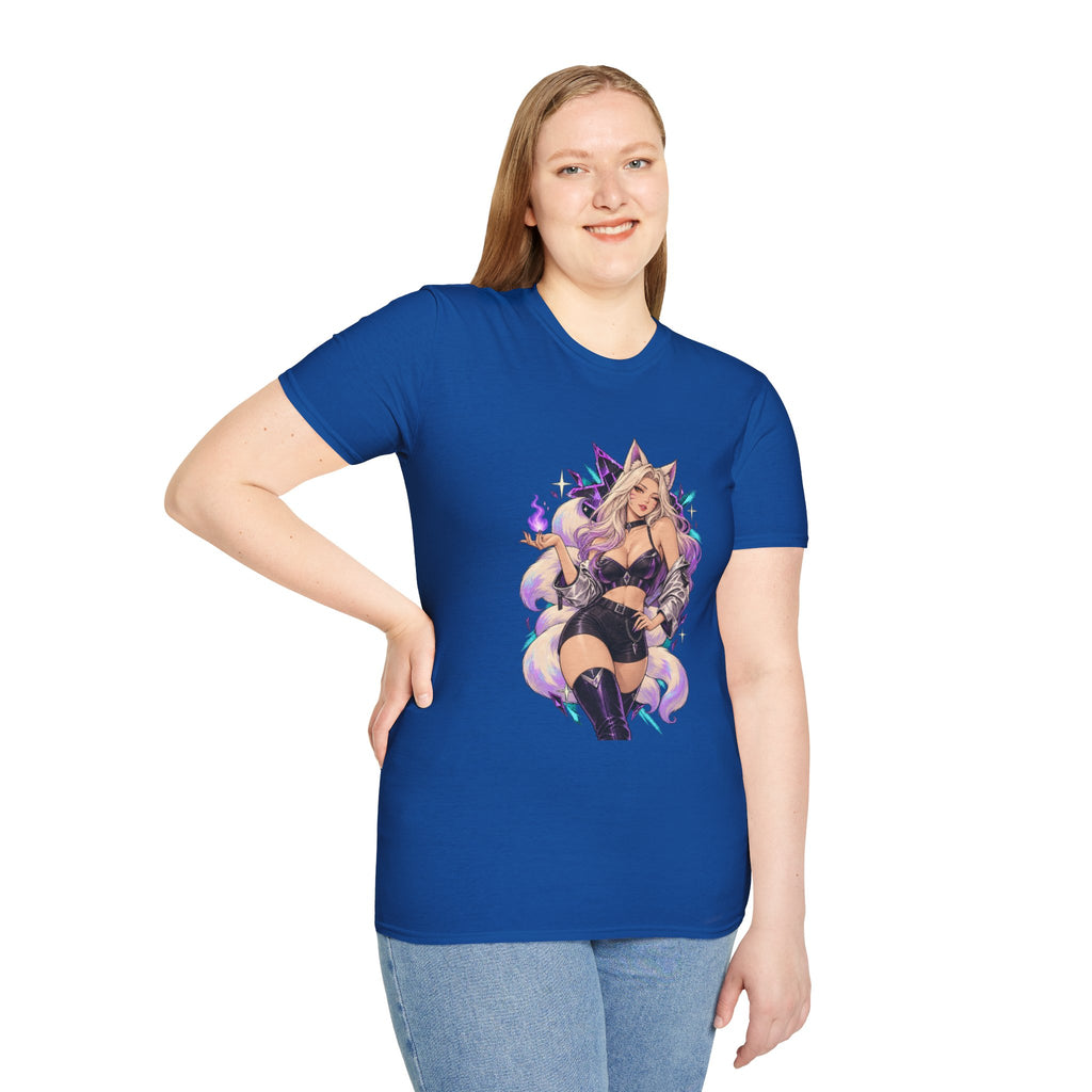 Ahri | League of Legends | Anime Fox Pin Up Girl T-Shirt