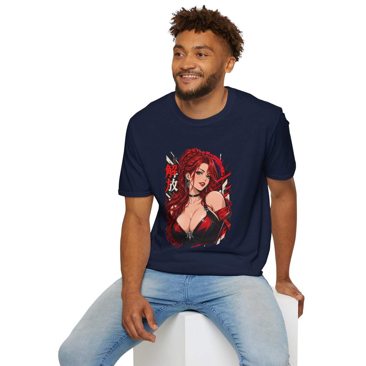 Red Widow | Sexy Anime Pin Up Girl | Waifu T-Shirt