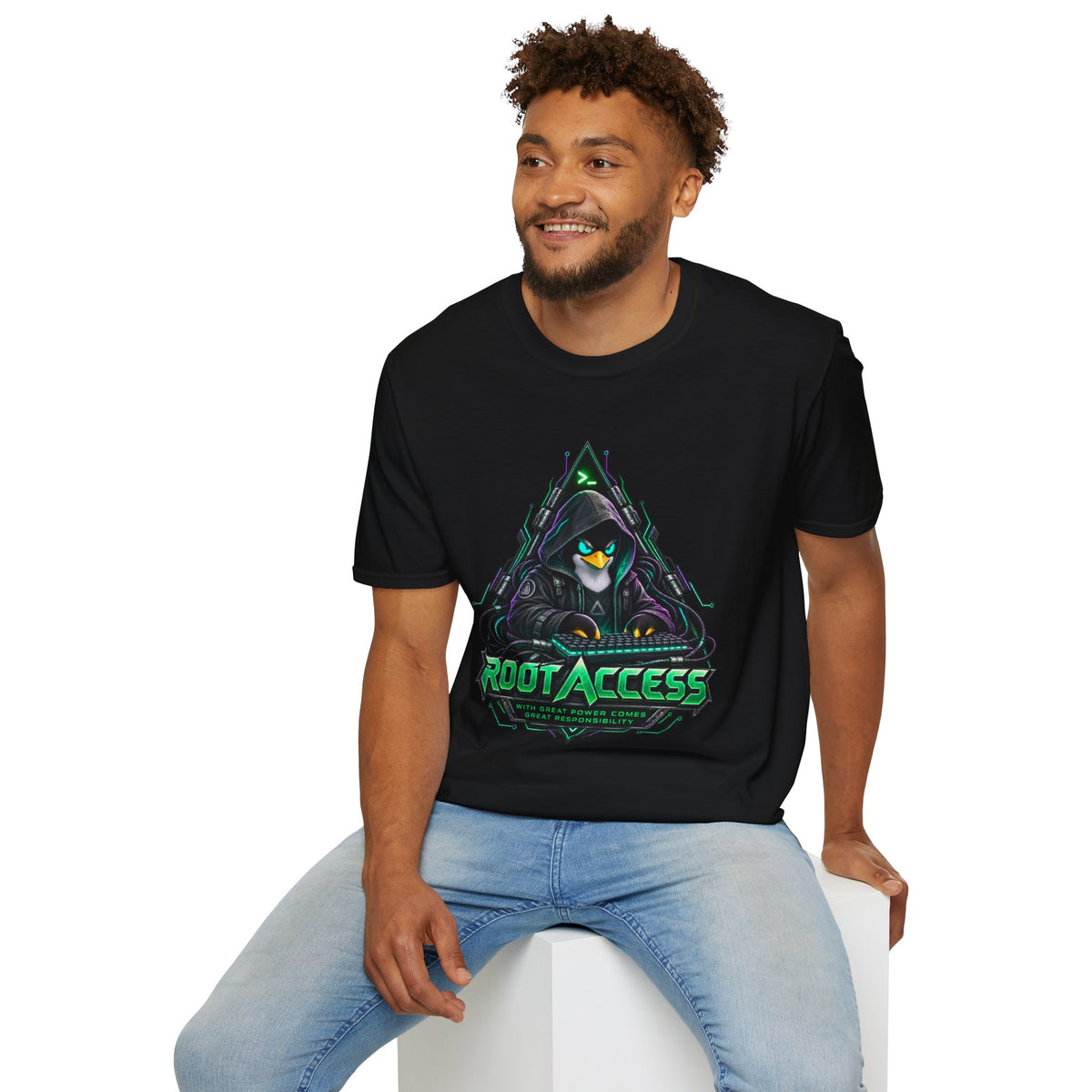 Linux | Root Access | Hacker | Graphic Tee