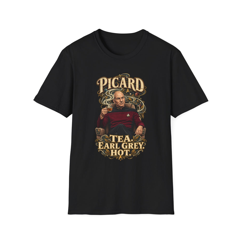 Captain Picard Tea Earl Grey Hot | Star Trek Tea Portrait