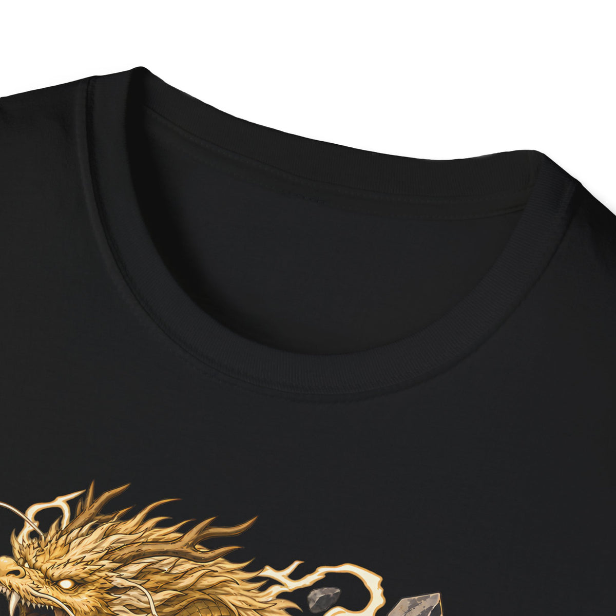 Golden Dragon | Ninja Dragon Kick | Martial Arts Warrior T Shirt