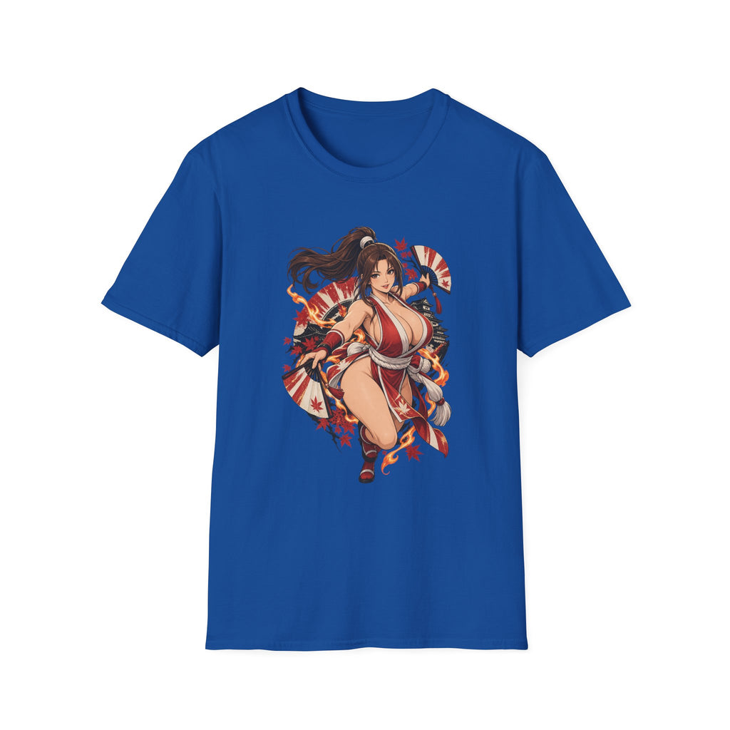 Mai Shiranui | Fatal Fury | Anime Style Pin up Girl Warrior T-Shirt
