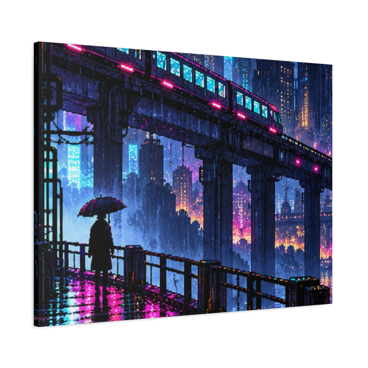 Stretched Matte Canvas Print — 1.25" Depth (Custom Design)