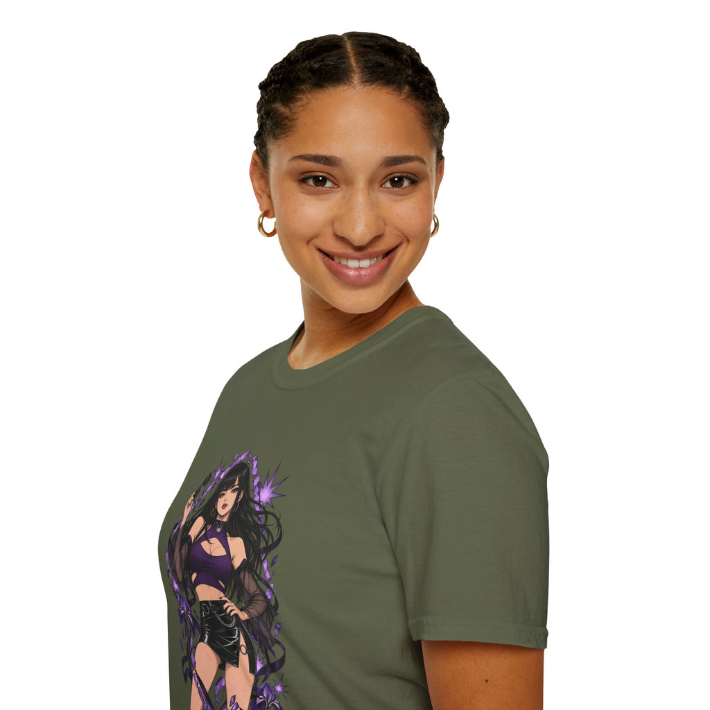 Violet | Japanese Anime Style Sexy Pin Up Girl Shirt