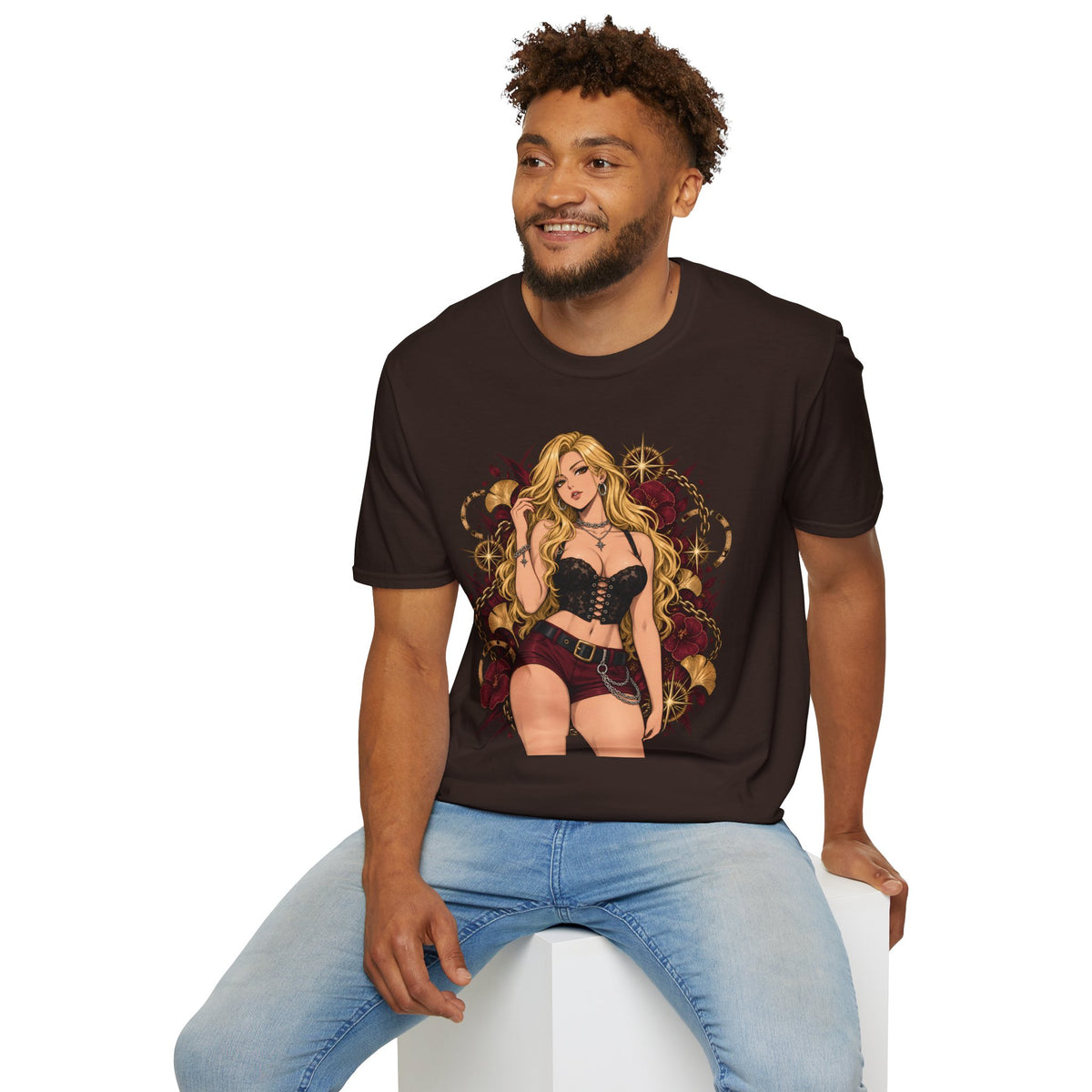 Blonde Bombshell | Japanese Anime Style Pin up Girl
