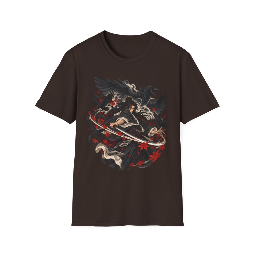 Raven Master | Japanese Samurai | Dark Fantasy T-Shirt