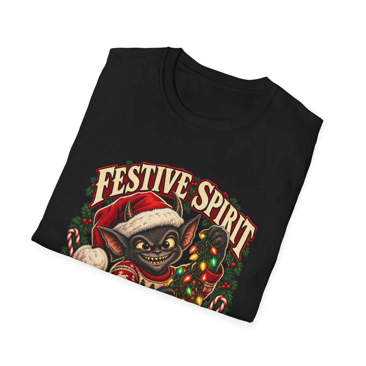 Christmas | Festive Spirit Questionable Intentions | Graphic Tee
