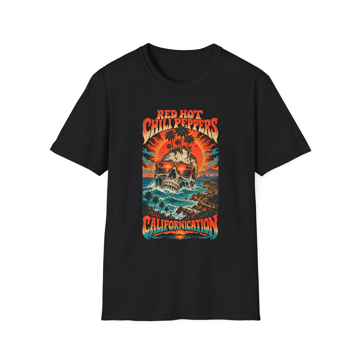 Red Hot Chili Peppers | Californication | Skull Sunset T-Shirt