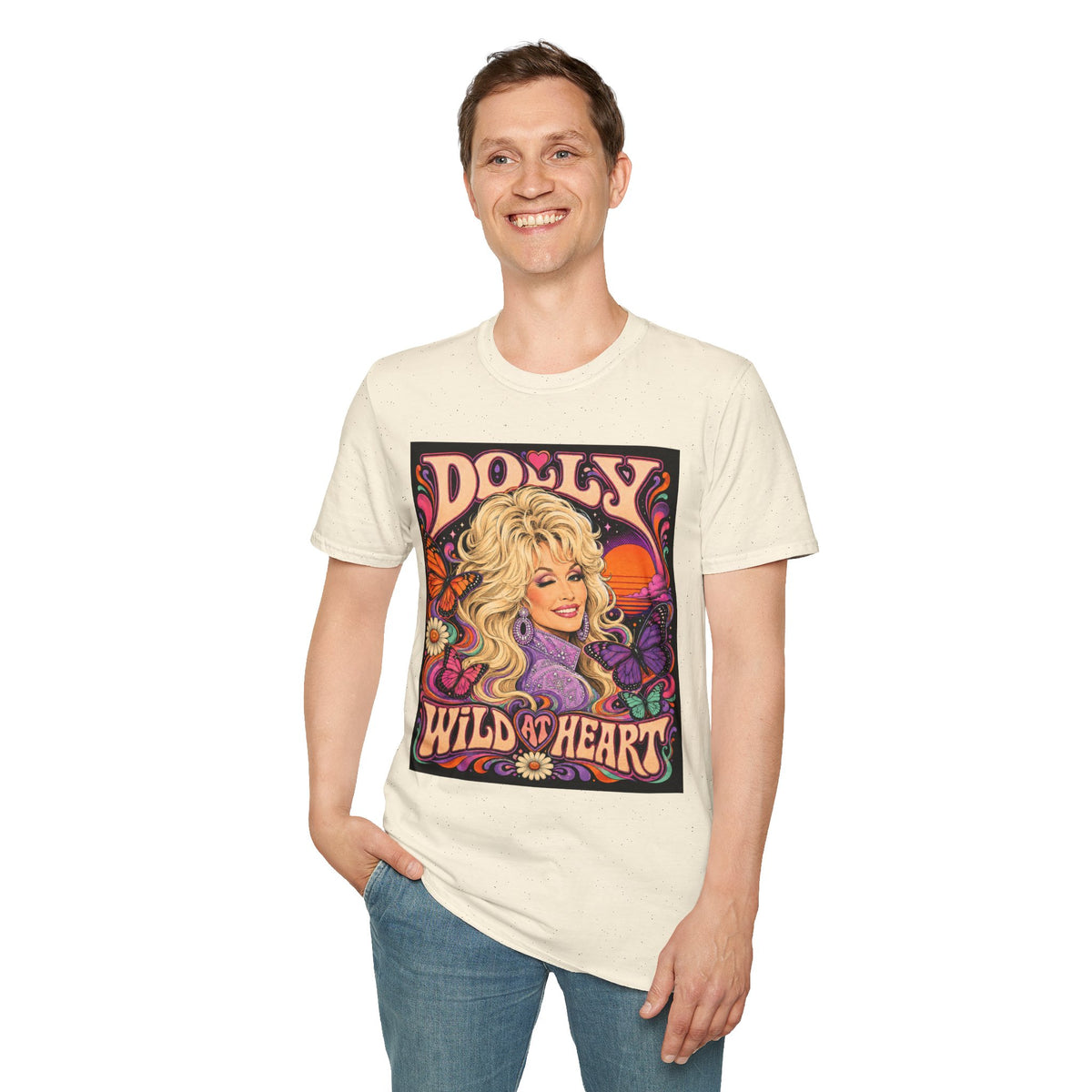 Dolly Wild at Heart Retro Graphic T-Shirt