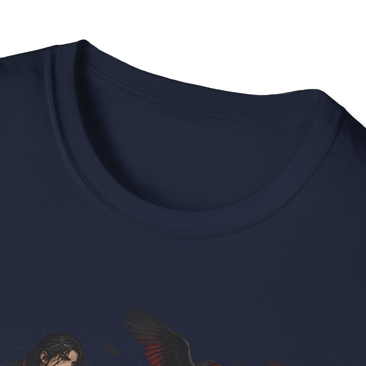Dark Samurai | Raven Warrior Spirit | Graphic T Shirt