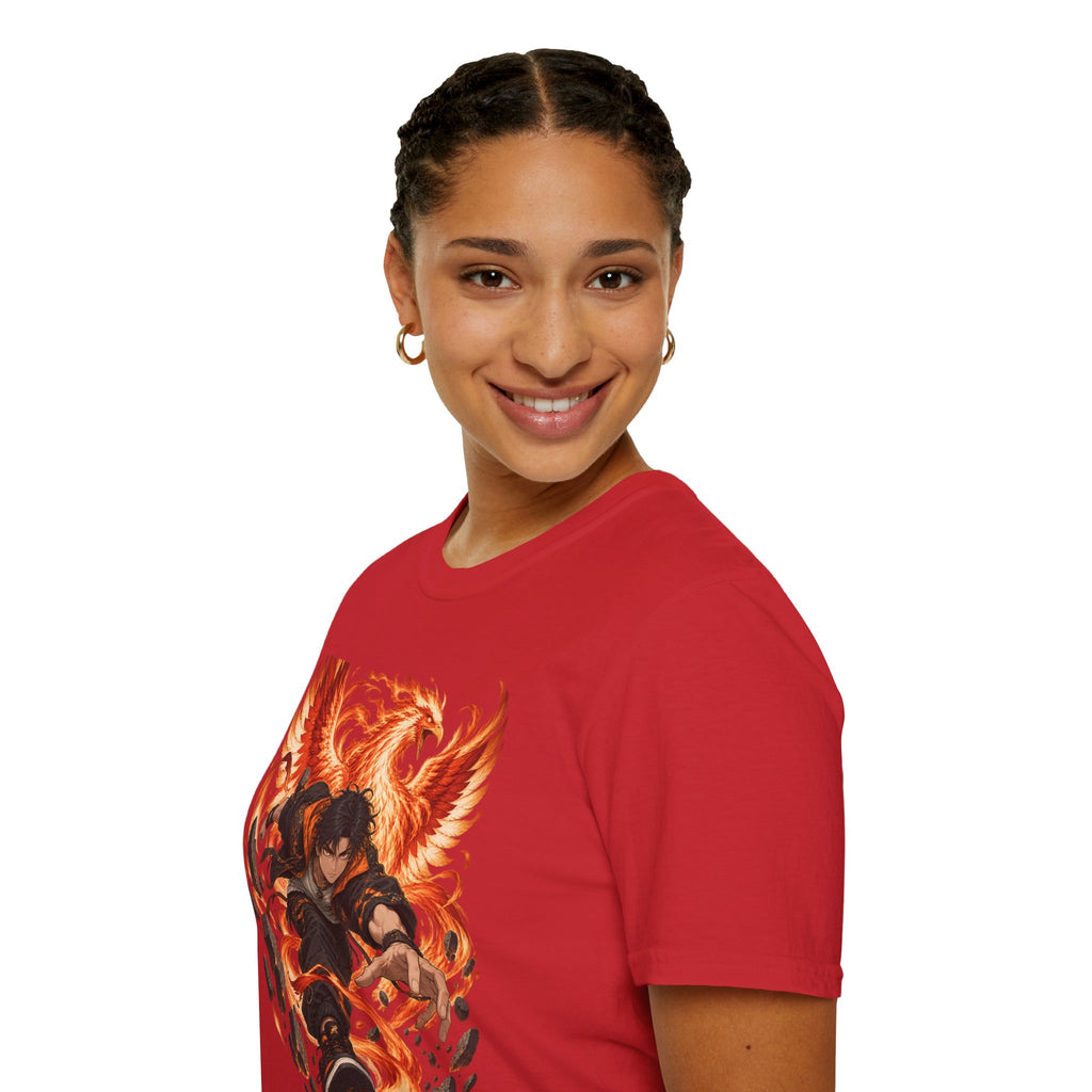 The Phoenix Warrior | Japanese Style | Anime Ninja T Shirt