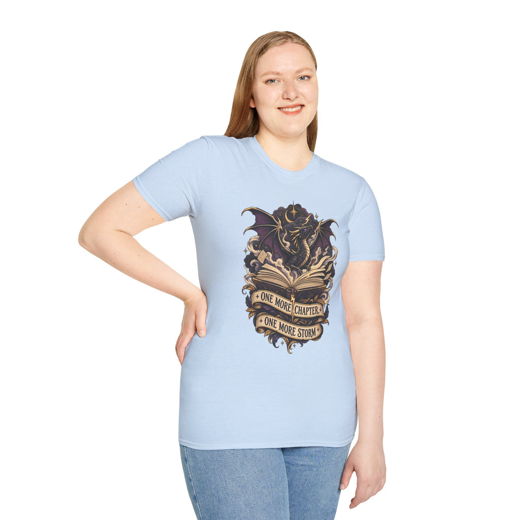 One More Chapter | Onyx Storm Inspired Book Readers Dragon T-Shirt