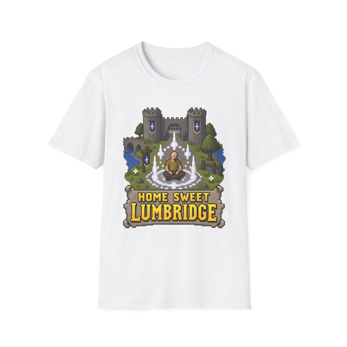 Lumbridge Castle Teleport Tee - Runescape / OSRS Inspired