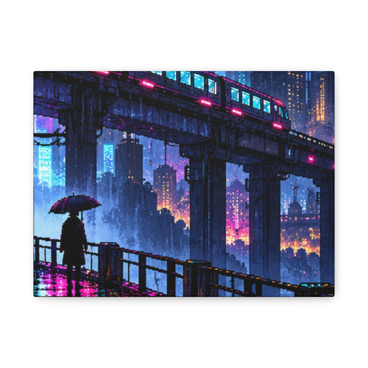 Stretched Matte Canvas Print — 1.25" Depth (Custom Design)