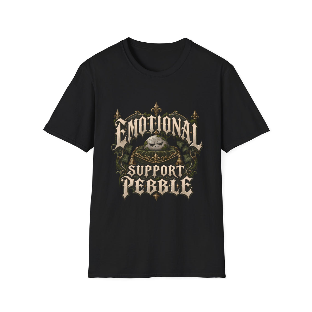 Emotional Support Pebble | Cute & Funny Pebble T-Shirt