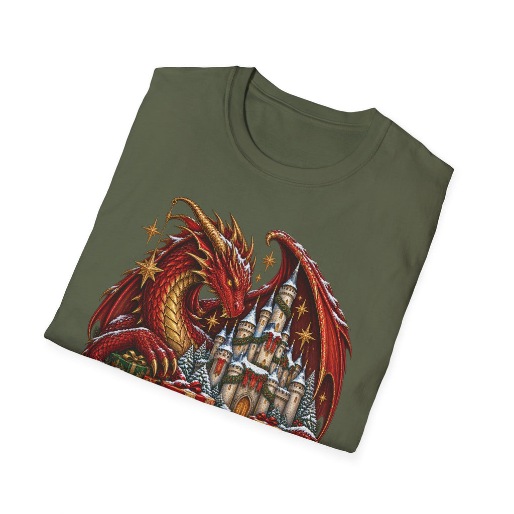 All I Want For Christmas | Dragon Castle T-Shirt