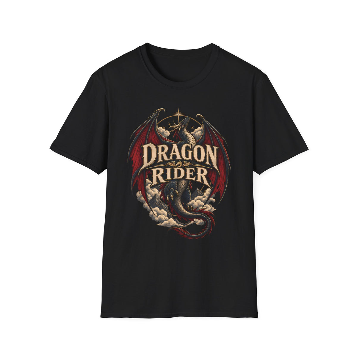 Dragon Rider | Fourth Wing Fantasy Book Inspired Dragon T-Shirt