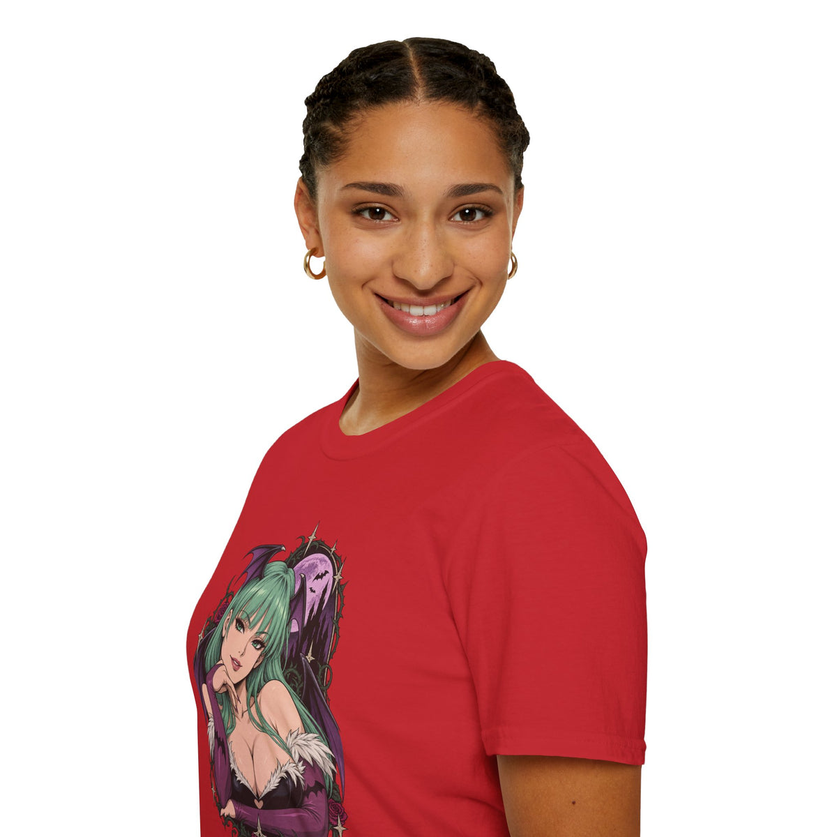 Morrigan | Sexy Pin Up Girl | Succubus Anime T-Shirt