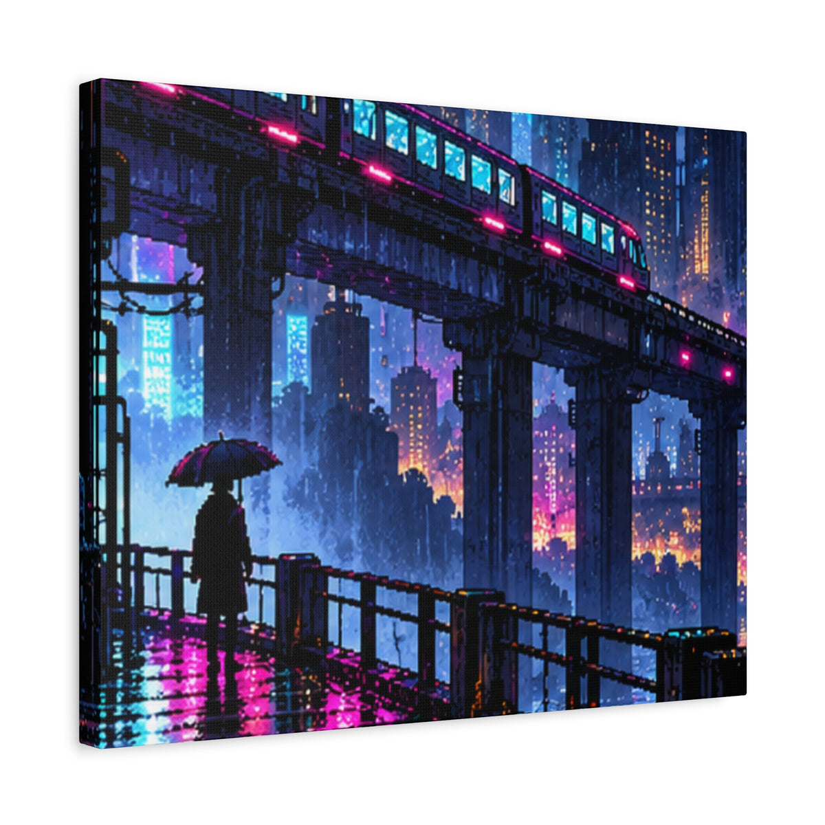 Stretched Matte Canvas Print — 1.25" Depth (Custom Design)