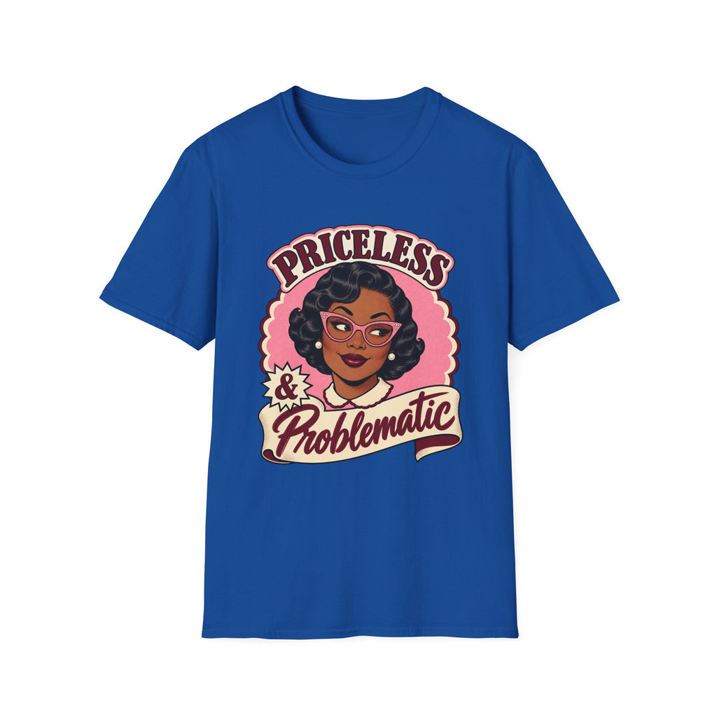 Priceless & Problematic Retro Portrait Tee