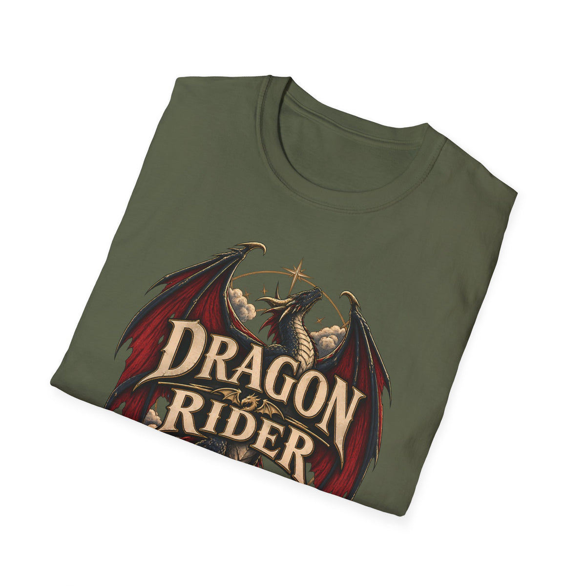 Dragon Rider | Fourth Wing Fantasy Book Inspired Dragon T-Shirt