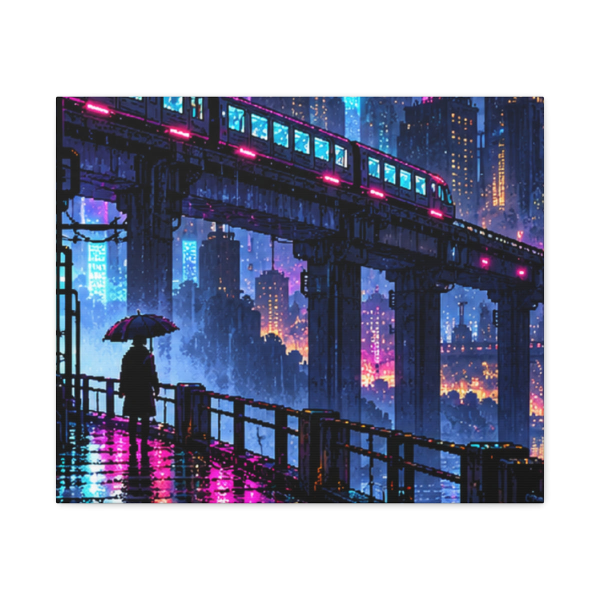 Stretched Matte Canvas Print — 1.25" Depth (Custom Design)