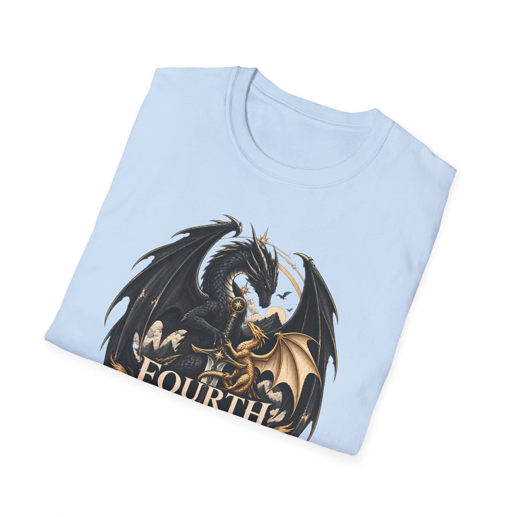 Fourth Wing | Book Inspired Dragon Logo | Fantasy Book T-Shirt