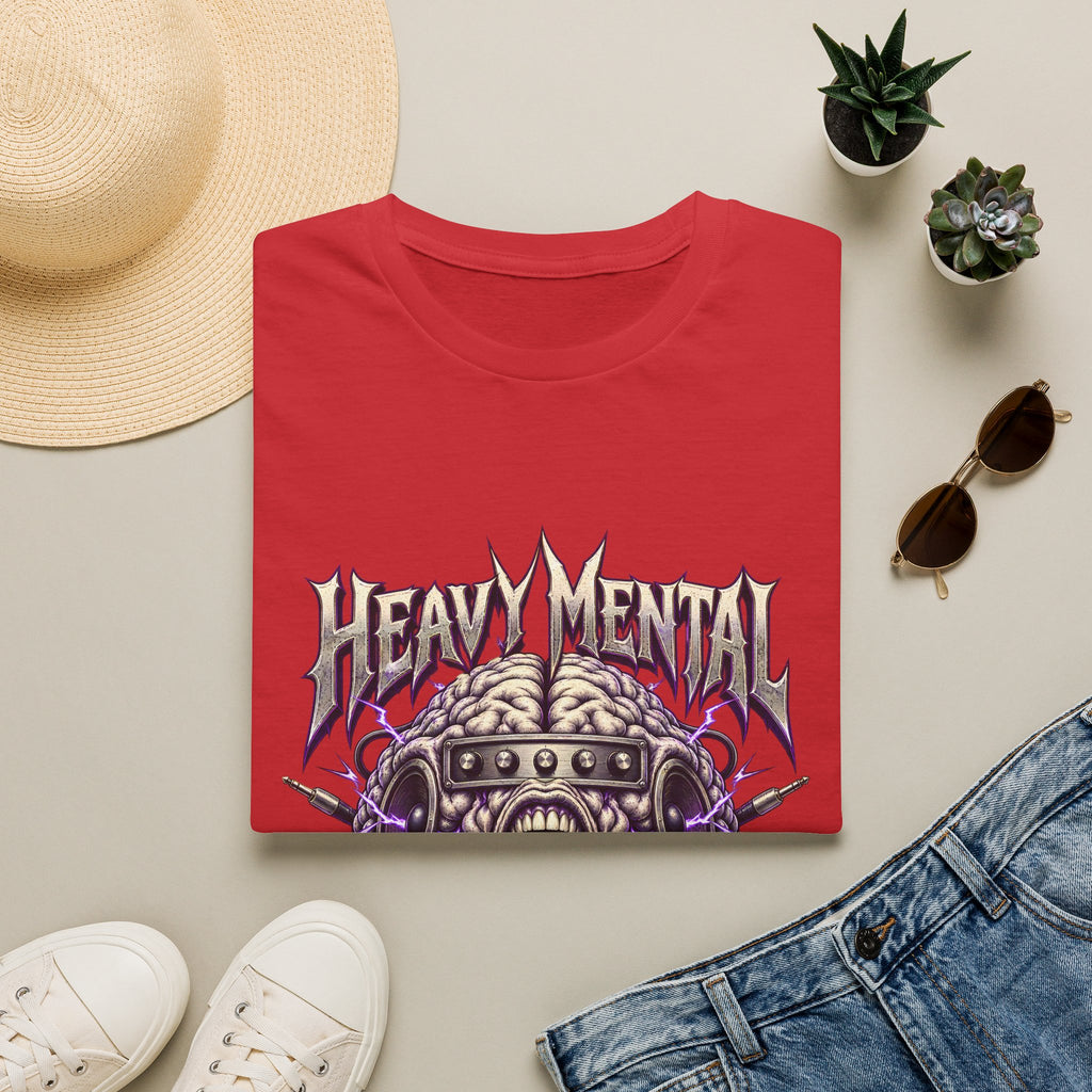Heavy Mental T-Shirt | Live In My Head' Metal Graphic Tee