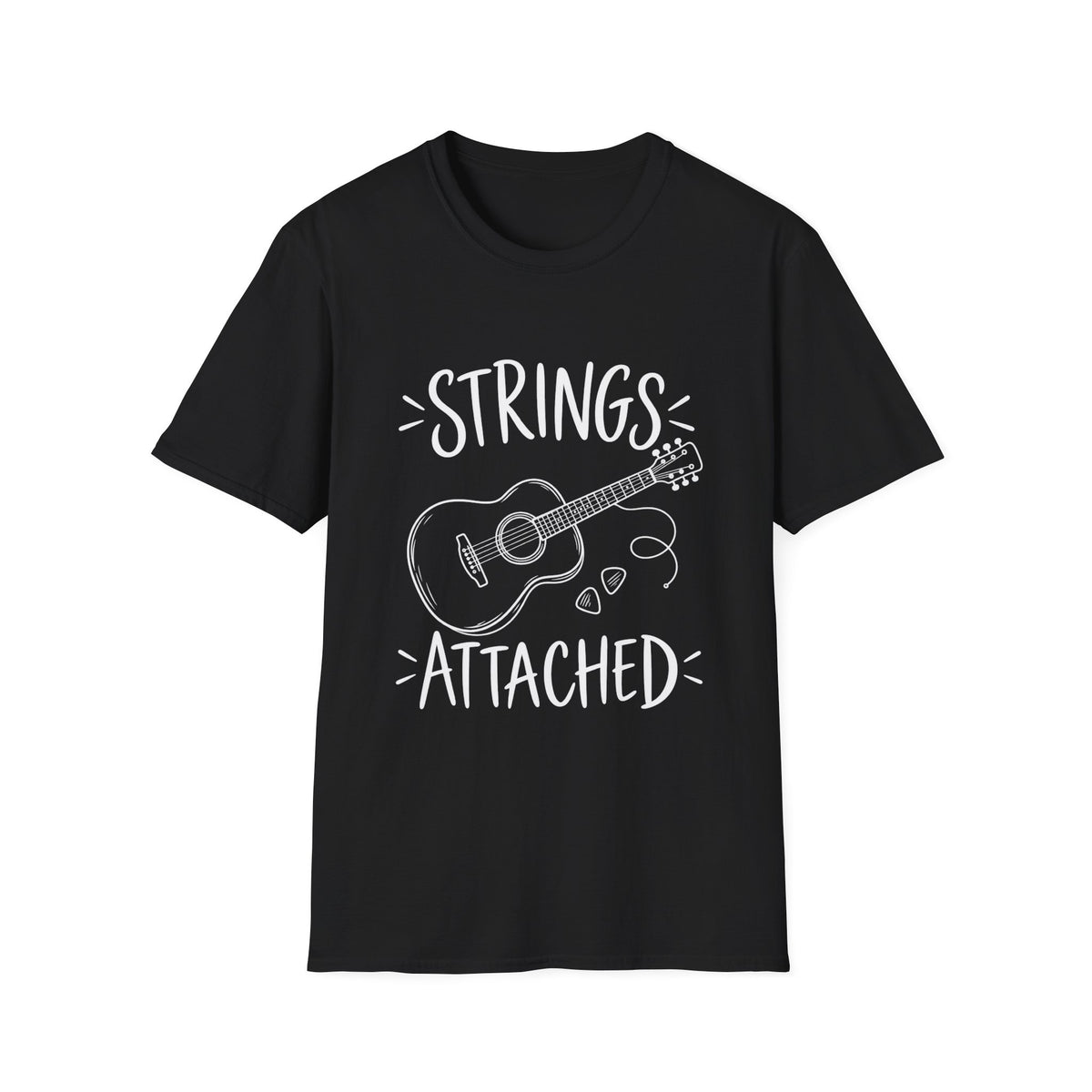 Musician Gift | Strings Attached | Graphic Tee