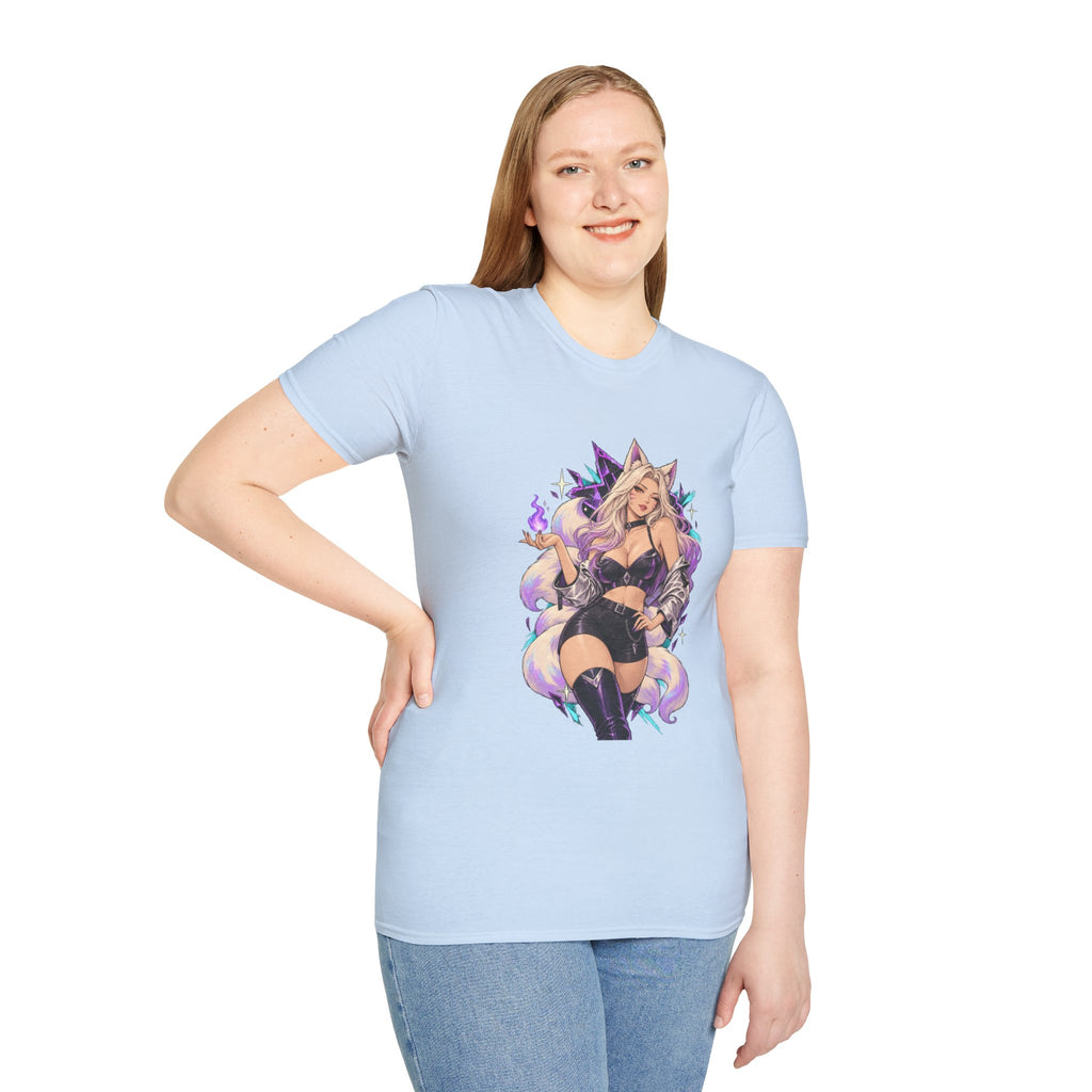 Ahri | League of Legends | Anime Fox Pin Up Girl T-Shirt