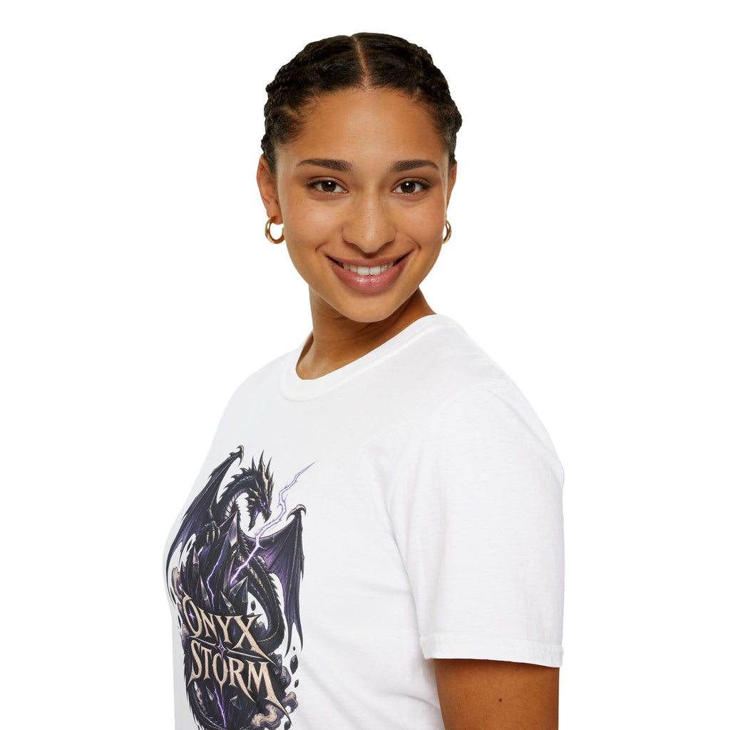 Onyx Storm | Fantasy Book Readers Dragon T-Shirt