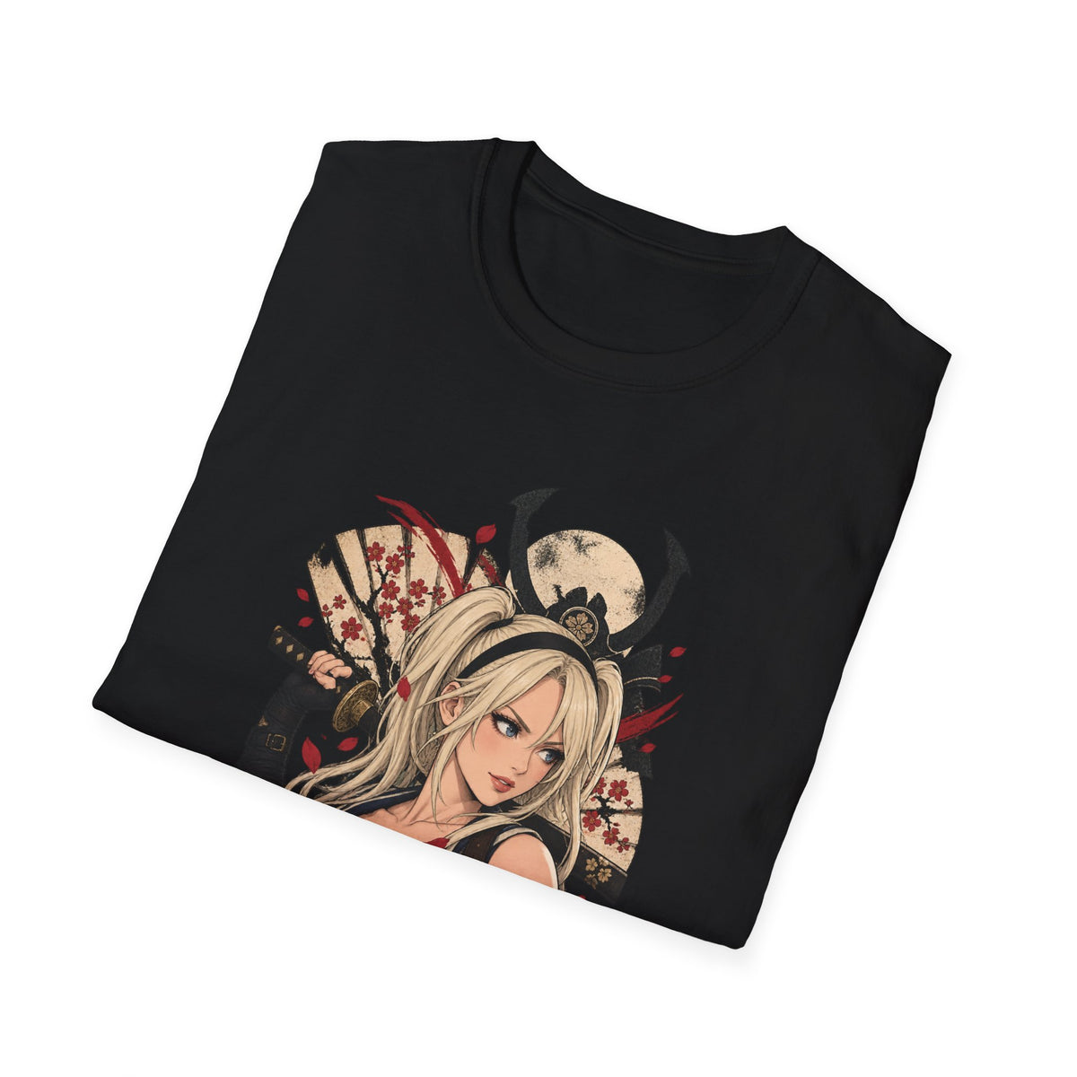 Babydoll | Samurai Anime Sexy Pin Up Girl Graphic T-Shirt