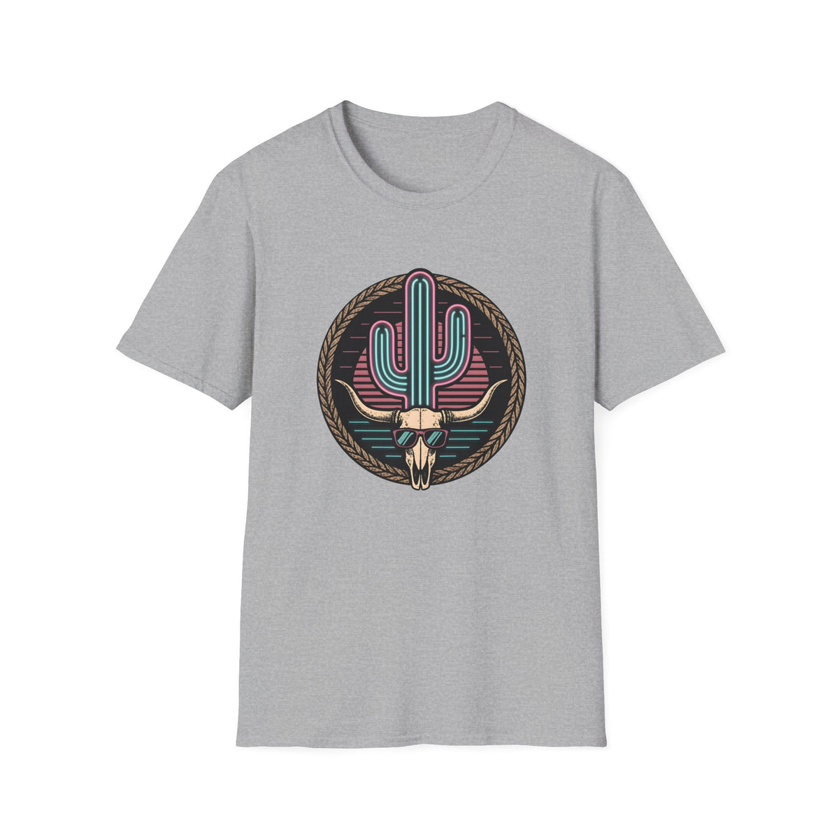 Cool as a Cactus - Summer Cactus / Skull T-Shirt