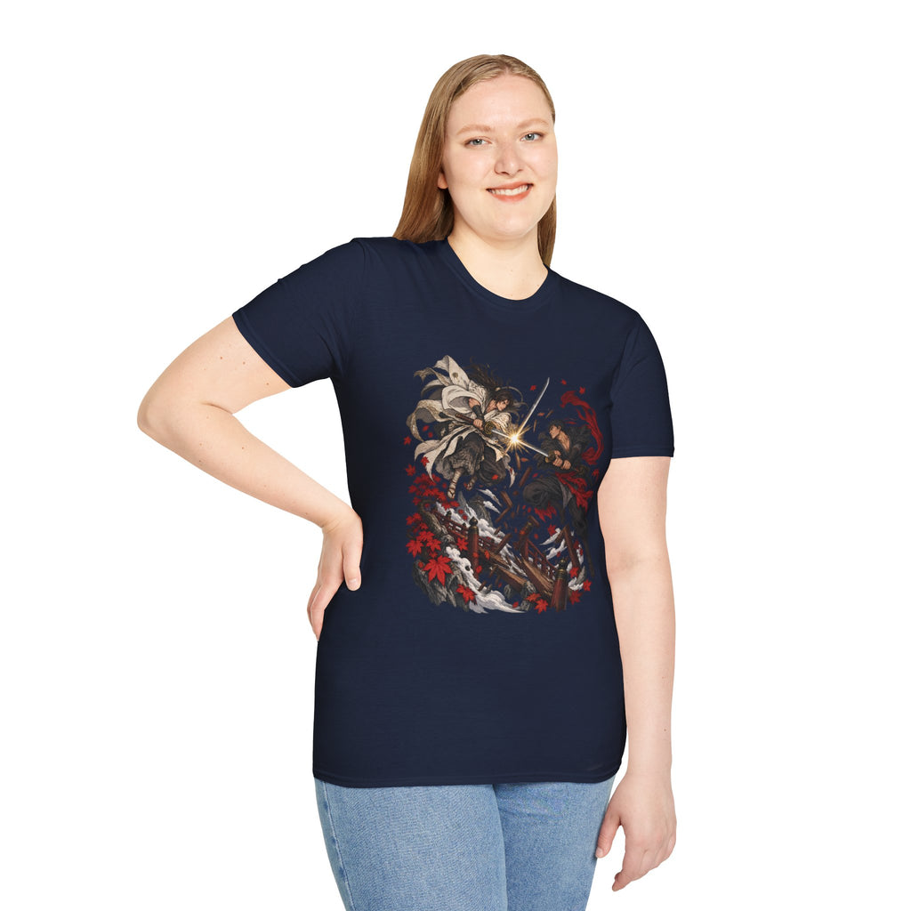 Battle of Broken Bridges | Anime Japanese Samurai Battle T-Shirt