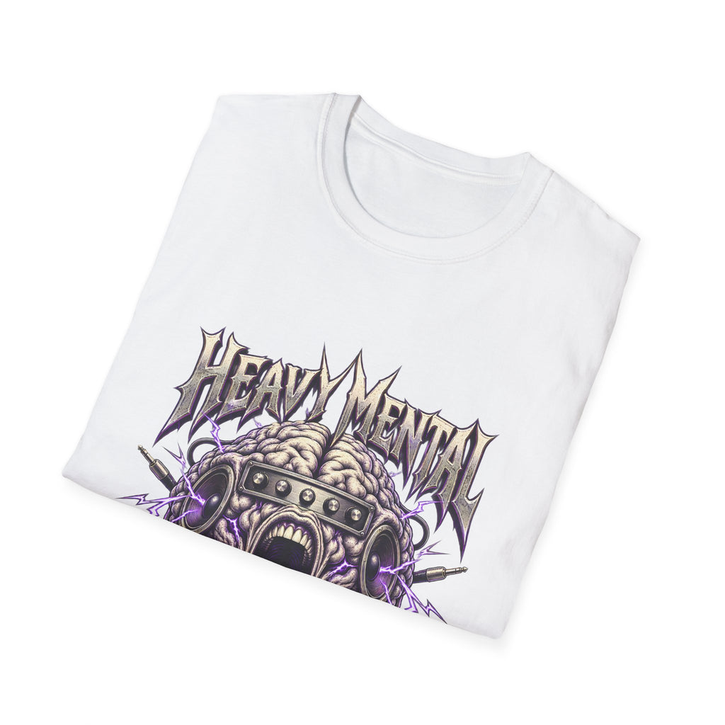 Heavy Mental T-Shirt | Live In My Head' Metal Graphic Tee