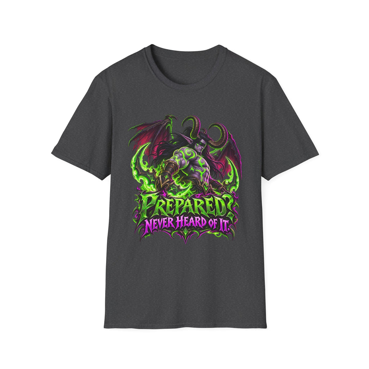 World of Warcraft | WoW | Illidan Demon Hunter Design | Prepared? Never Heard of It.
