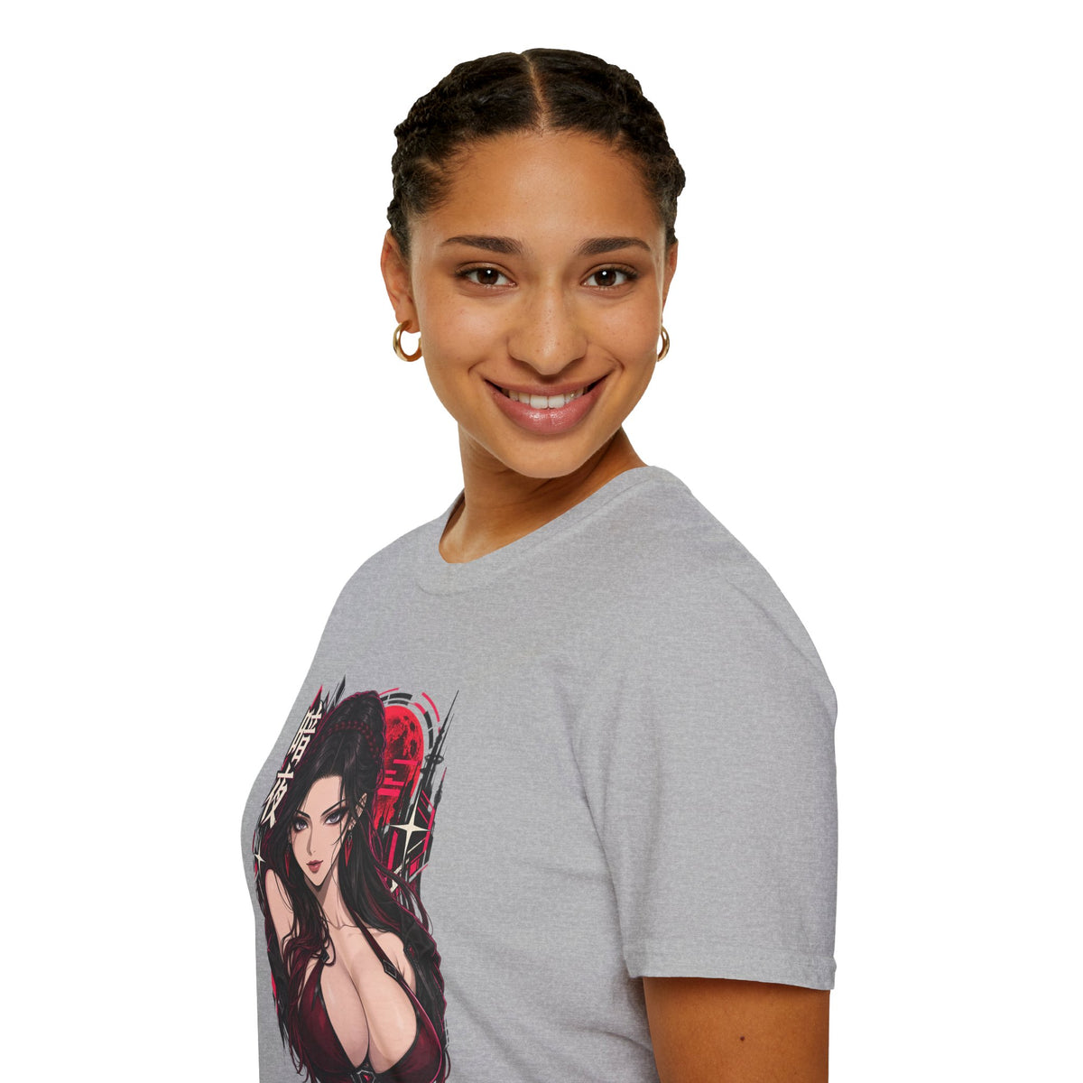 Noir | Sexy Anime Vampire Pin Up Girl | Waifu T-Shirt