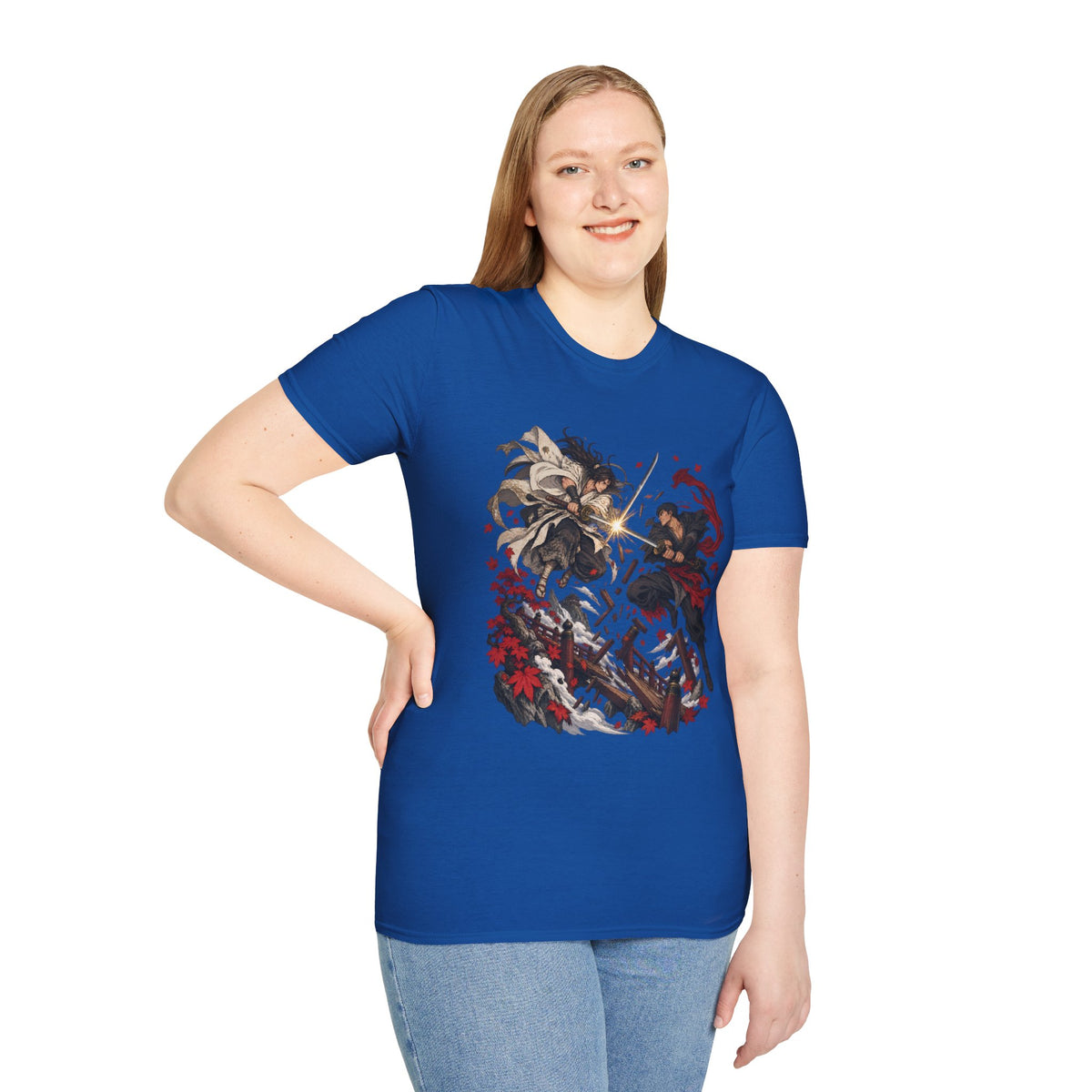Battle of Broken Bridges | Anime Japanese Samurai Battle T-Shirt