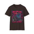 One More Run T‑Shirt — 'Sleep Can Wait' Retro Horror Gaming Tee