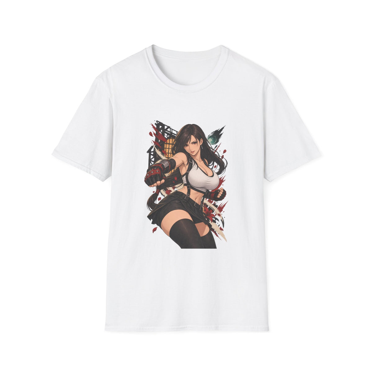 Tifa Lockhart | Final Fantasy Tifa Lockhart Fan Pin Up Graphic Shirt